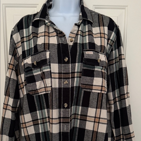 BRIXTON WOMENS Plaid Button-Up Shirt - Picture 2 of 11